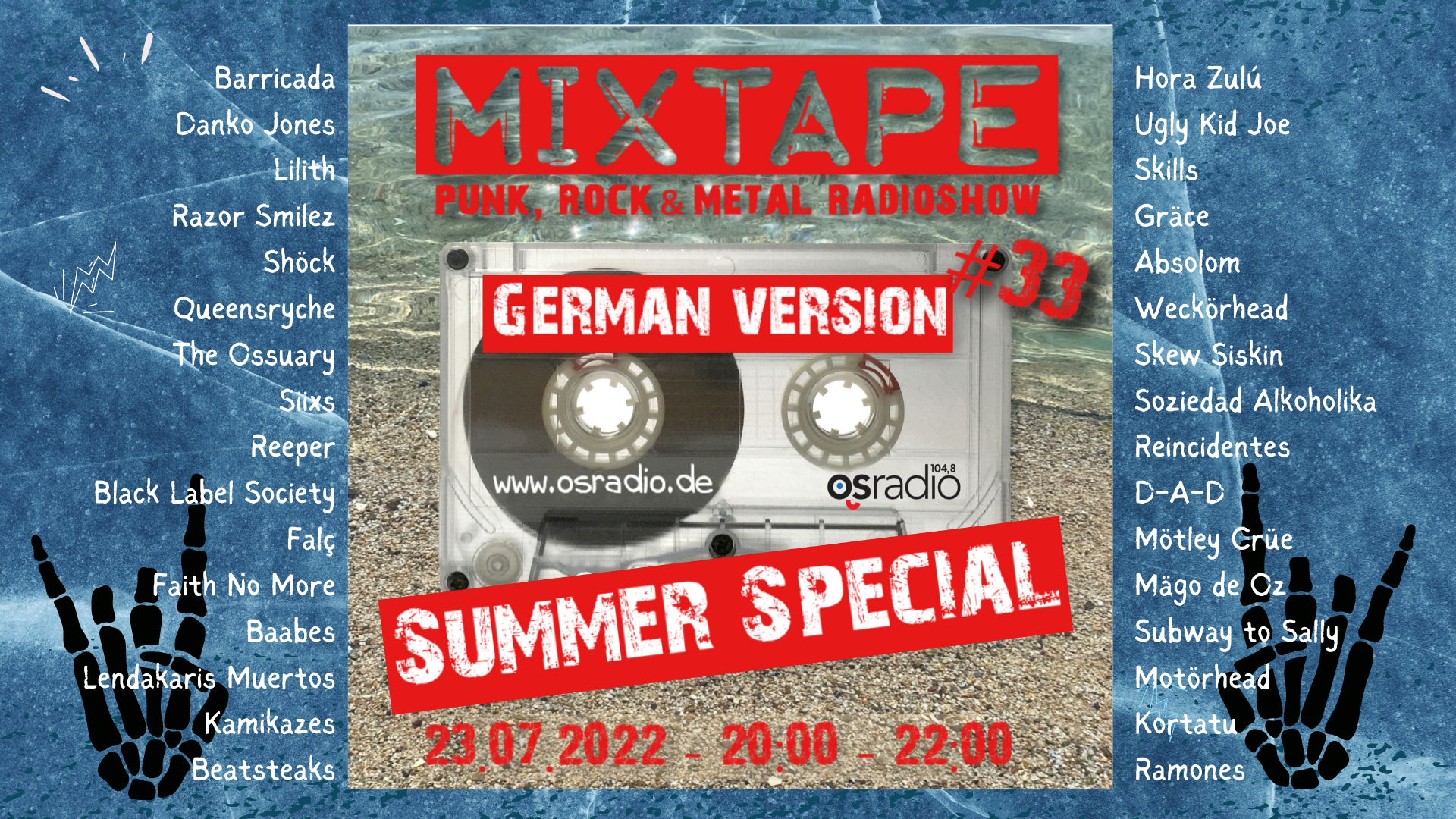 En este momento estás viendo Mixtape German Version #33 – Summer Special