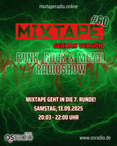 Lee más sobre el artículo Mixtape #60 – OS-Radio – Osnabrück