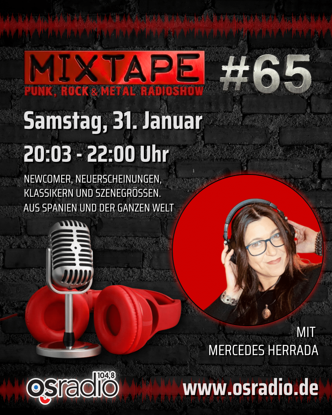 En este momento estás viendo Mixtape #65 – OS Radio 104,8 – German version
