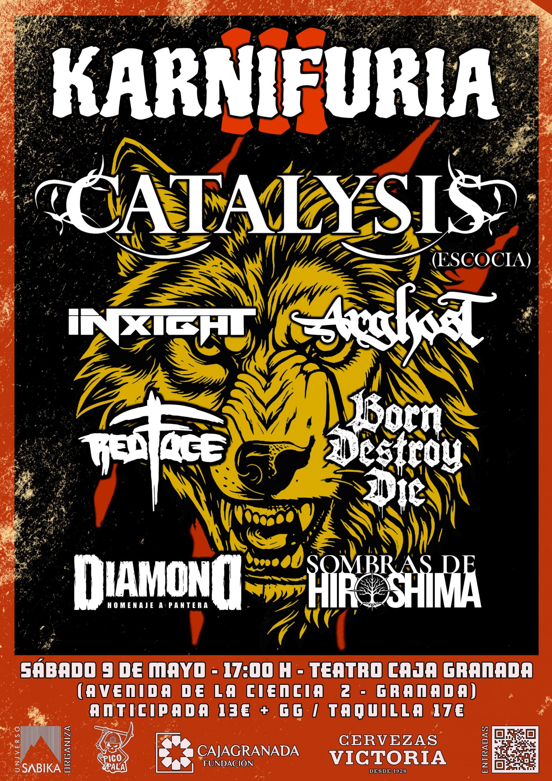 En este momento estás viendo El Underground toma Granada: Karnifuria Festival III