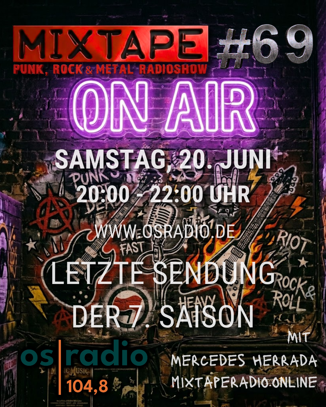 En este momento estás viendo Mixtape #69 – OS Radio 104,8 – 20.06.2026