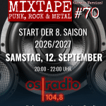 Mixtape #70: Start der achten Saison auf OS-Radio 104,8